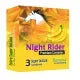 Knight Rider Pack Of 12 Extra Timing Condoms Black